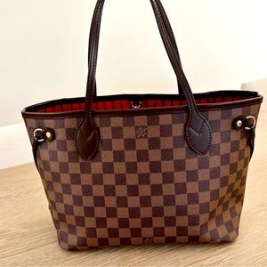 Louis Vuitton Damier Ebene Neverfull PM EUC including authentication certificate